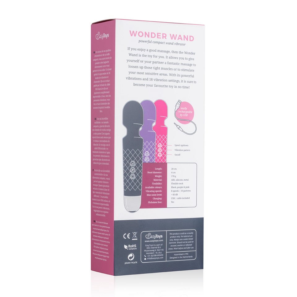 After you've tried it once, you will never want be witho... EasyToys - Mini Wonder Wand - Purple photo-7