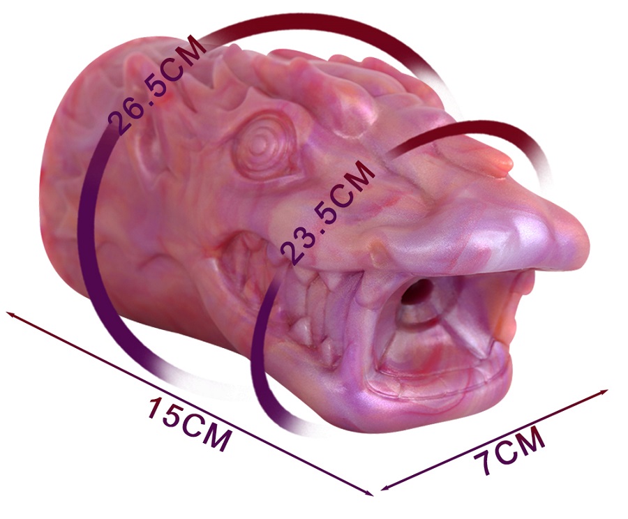 Material: Liquid silicone
Size:7*26.5CM
Net weight:650G
FAAK - Day Dragon Masturbator - Bloodsucker photo-11