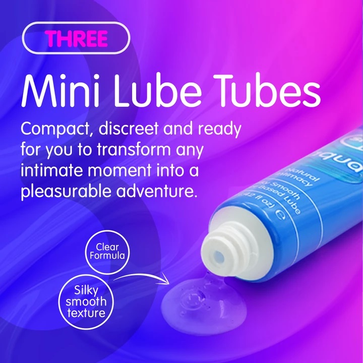 Foreplay is crucial for a great experience, and it gets even... Skins - Vital Lubes - 3x12ml photo-2