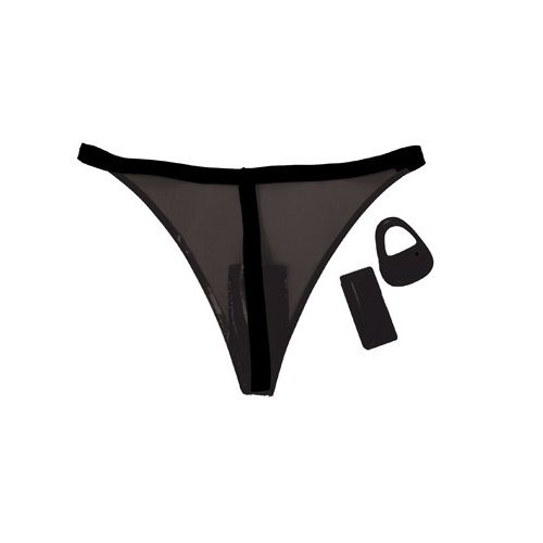 Frisky - Sugar Knickers 震动器连内裤 - 黑色 照片