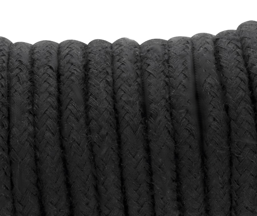 Japanese rope is a rope of domination, to be used in bondage... Darkness - Kinbaku Rope 10m - Black photo-2