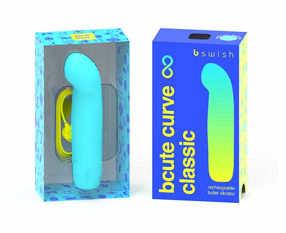 The Bcute Classic Curve’s precise, curved tip provides the p... B Swish - Bcute Curve Vibe - Electric Blue photo-2