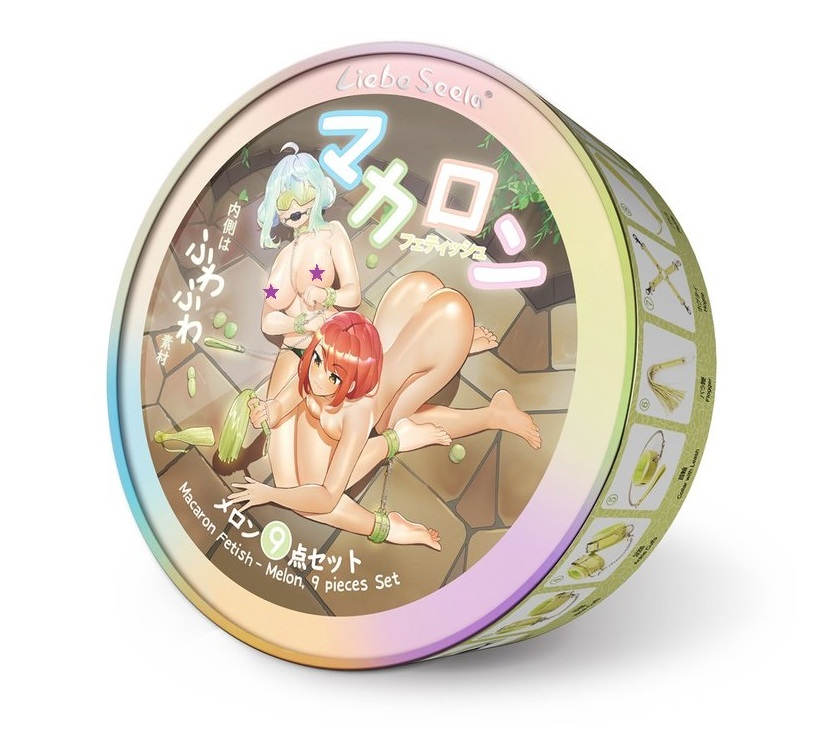 A Fancy Kit Contains All a SM Beginners Needs.
The Bright Co... Liebe Seele - Macaron 9pcs Bondage Kit - Melon photo-2