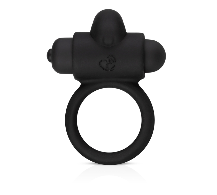 Enjoy extra stimulation together with your partner with the ... Easytoys - Bunny Vibe Ring - Black photo-5