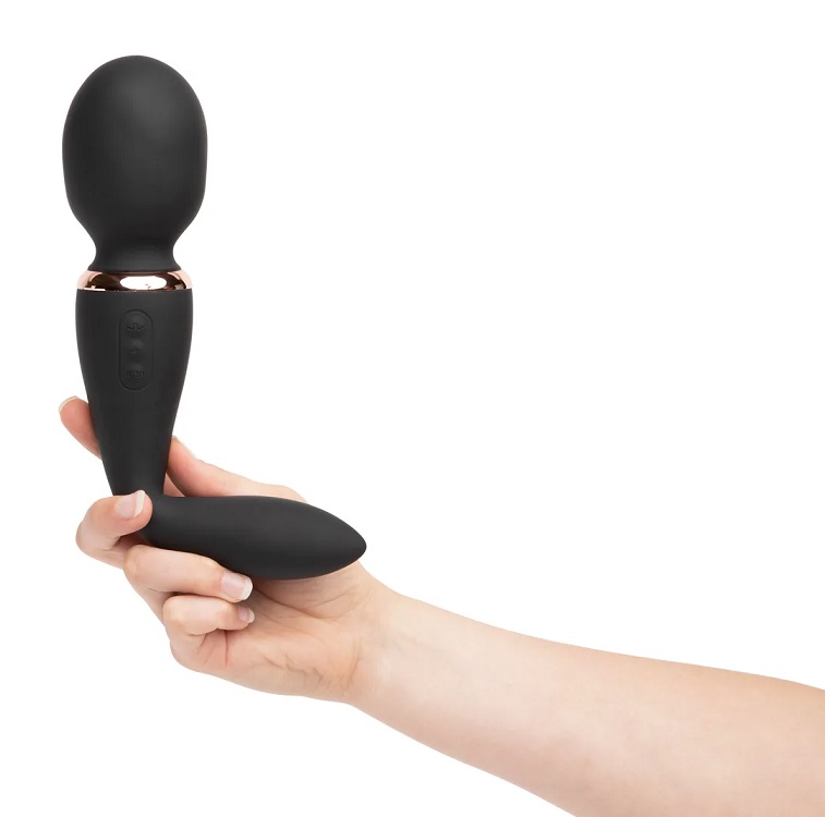 The combination of power and versatility with two motors and... Nu Sensuelle - Alluvion XLR8 Wand - Black photo-3