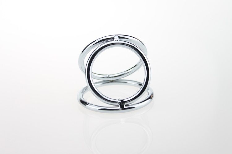 MT - Cock Ring Triple 32x40x45 mm MT - Cock Ring Triple 32x40x45 mm photo-5