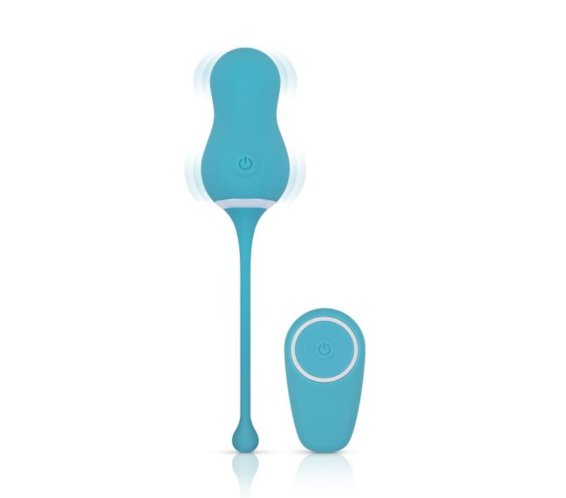 This vibrating egg from the Cala Azul collection is a wonder... Cala Azul - Elena Vibro Egg w Remote - Blue photo-4