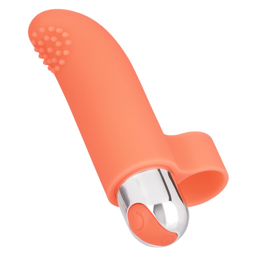 Take pleasure back into your own hands and get playful with ... CEN - Intimate Play Finger Tickler - Orange photo-4