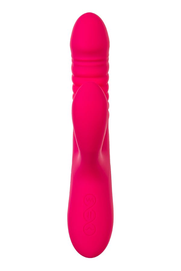 JOS Seri Rabbit vibrator with Up&Down function This vibrator... JOS - Seri Tapping Rabbit Vibrator - Pink photo-5
