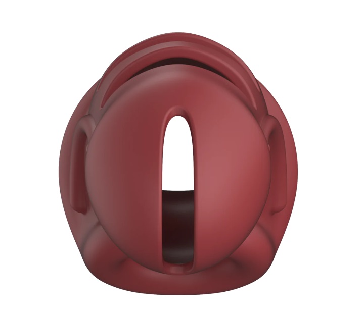 ManCage - meant to be caged.Take your BDSM-play to the next ... ManCage - Soft Silicone Chastity Cage #26 - Red photo-3