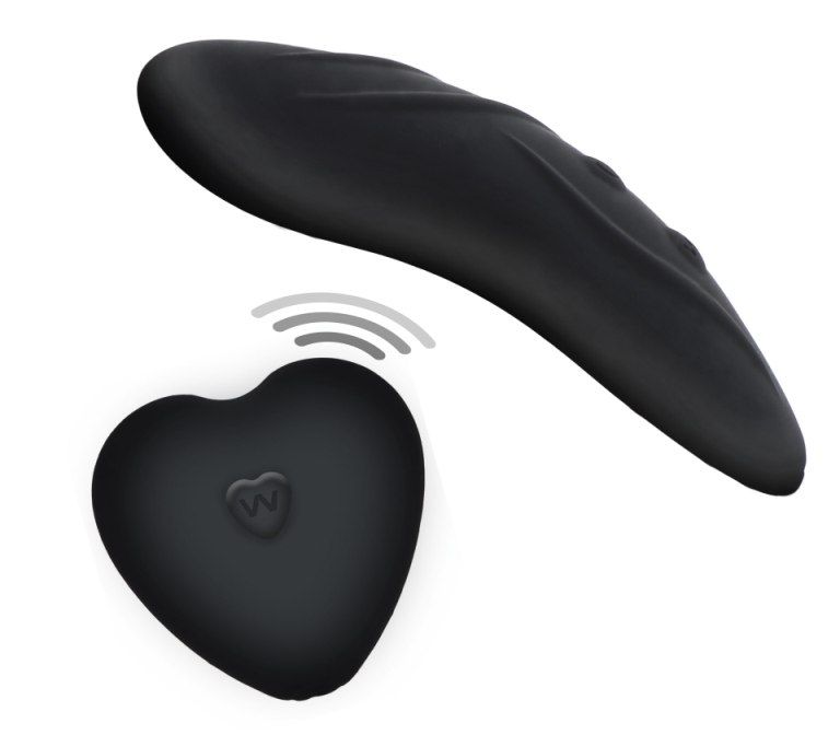 Spice up your foreplay with the Angel Panty by TOYJOY. This ... ToyJoy - Angel Panty Vibe - Black photo-2