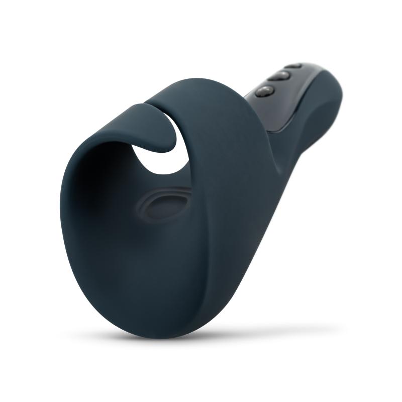 The Boners electric masturbator features an open design, mak... Boners - Vibro Head Masturbator - Blue photo-2