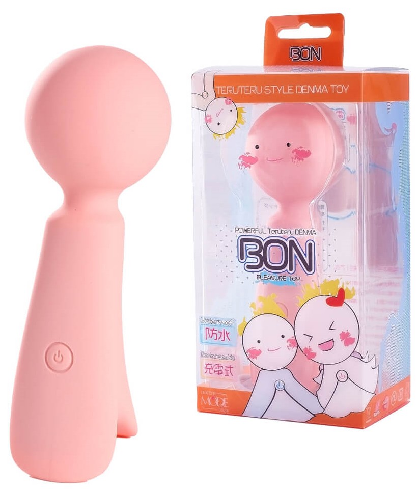 A cute and simple Teruteru Denma BON making a debut is recha... Mode Design - Teruteru Denma Bon Vibrator - Cherry photo-4