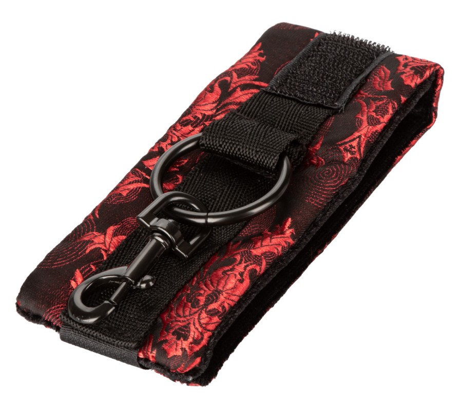 Sink into the sensations of total immobility and relinquish ... CEN - Scandal Bed Restraints - Black photo-5