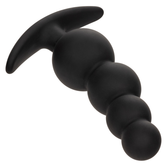 Pleasure is made endless with the bold Boundless Beaded Plug... CEN - Boundless Beaded Plug - Black photo-4