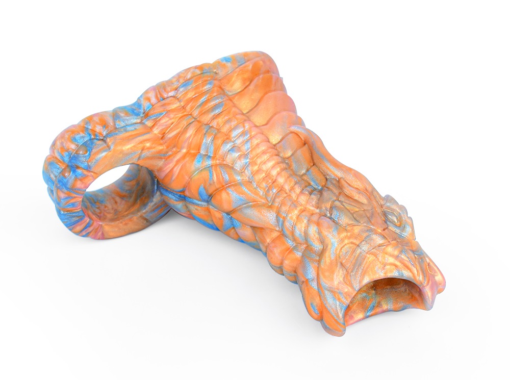 Material: silicone
Intotal L: 12.2cm
Diameter: 5.6cm
Net Wei... FAAK - Dragon Sleeve photo-5
