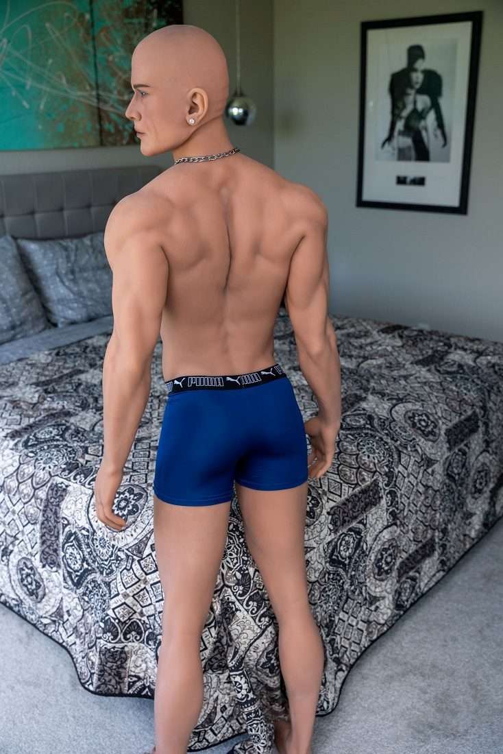 To check the sample of realistic doll visit our showroom.
... Grant Male Muscular Realistic Sex Doll with abs Ultra Soft TPE 170 cm (5'6 ft) photo-3