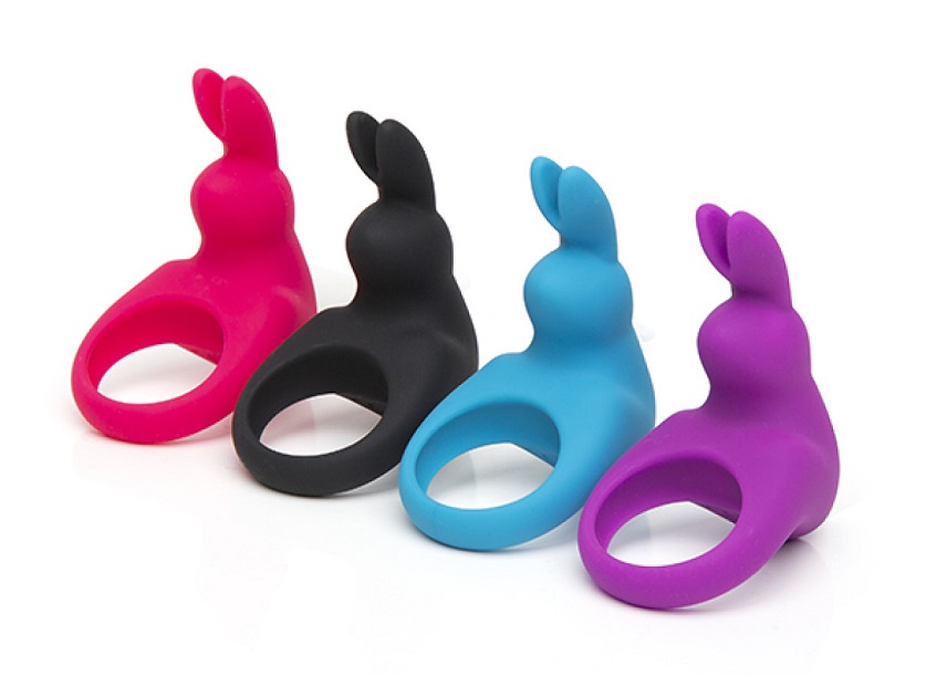 Power your way to incredible pleasure sessions with the happ... Happy Rabbit - Vibro Ring - Blue photo-5