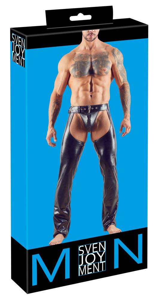 Exclusive, captivating design!
Exciting open back jock brief... Svenjoyment - Jock Bondage - Black - S photo-7