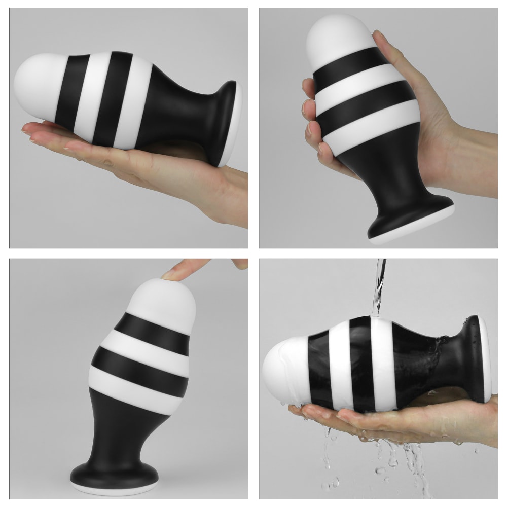Designed to curve into your body, Crafted from finest silico... Lovetoy - 6.5" X-Missioner Butt Plug photo-5