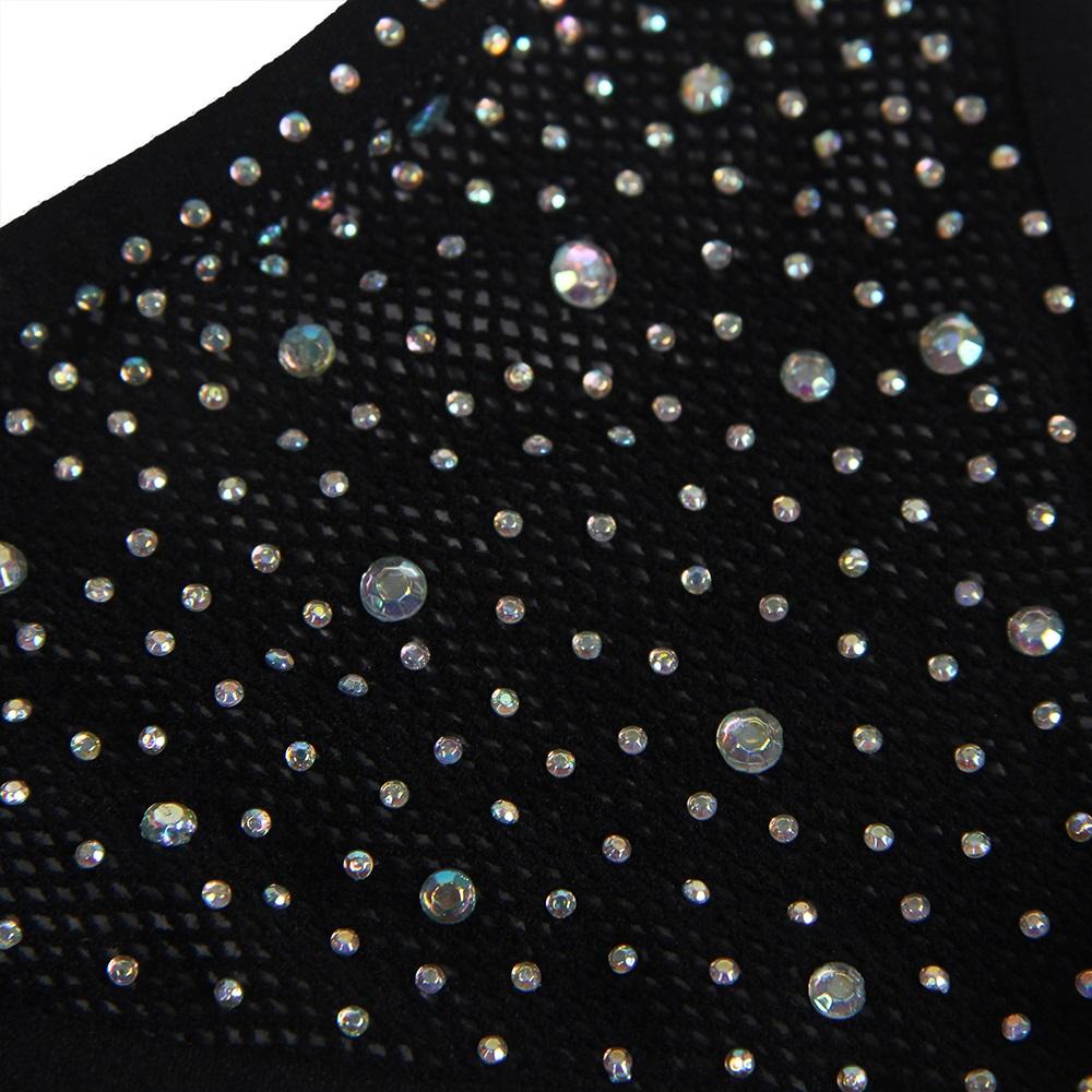 This bodystocking set is its stunning design. The use of int... Ohyeah - Diamond Bodystocking w Gloves - Black - XL photo-10