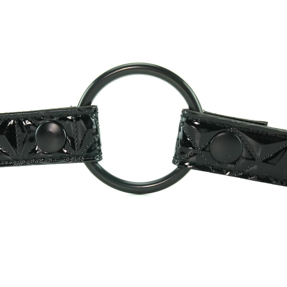 The latest addition to our top selling Sinful bondage line i... NS Novelties - O-Ring Mouth Gag - Black photo-2