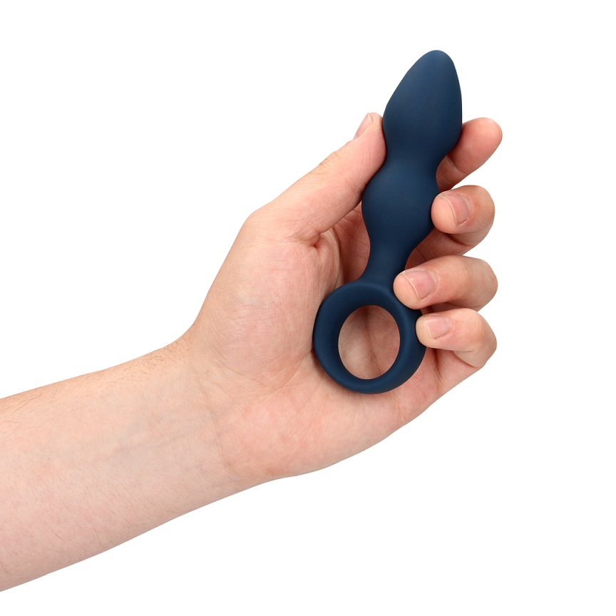 This Teardrop Shaped Anal Plug - Small is easy to insert and... Loveline - Teardrop Plug S - Baltic Blue photo-2