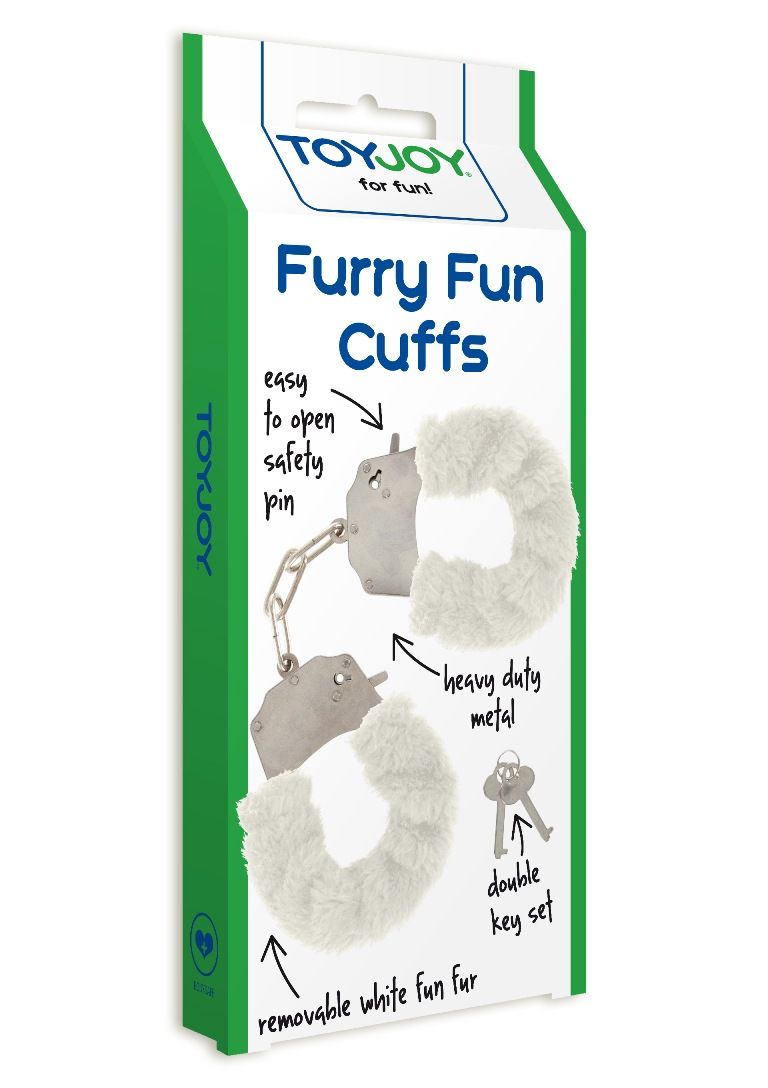 Unleash your playful side with the Toy Joy Furry Fun Cuffs. ... ToyJoy - Furry Fun Cuffs - White photo-4