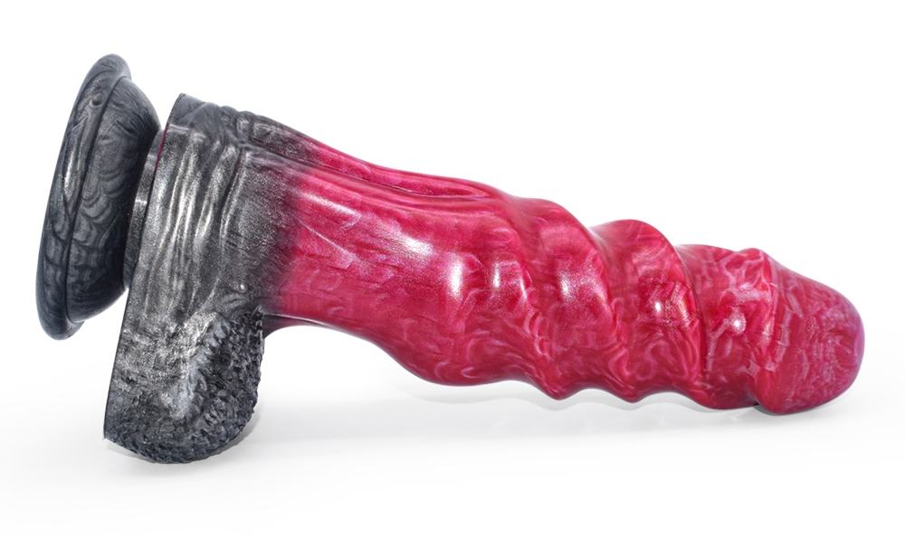 Full and round head deep thread design double friction stimu... FAAK - Spiral Dildo - Aula photo-10