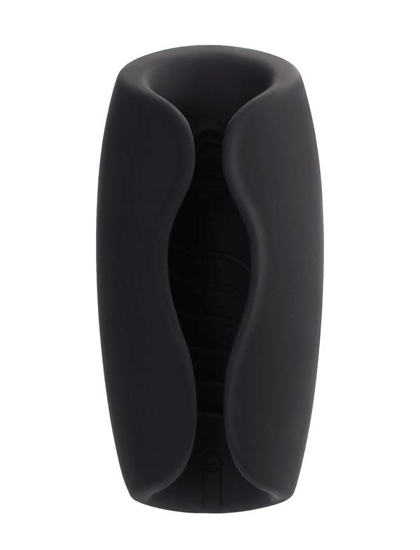 Innovative masturbator for men with a bright and daring desi... Erotist - Hailstorm Masturbator - Black photo-4