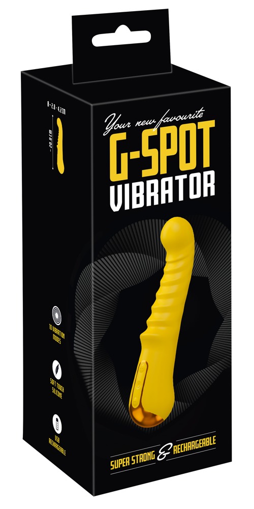 Intense vaginal massage with spot-on G-spot stimulation!
Dyn... YNF - G-Spot Vibrator - Yellow photo-11