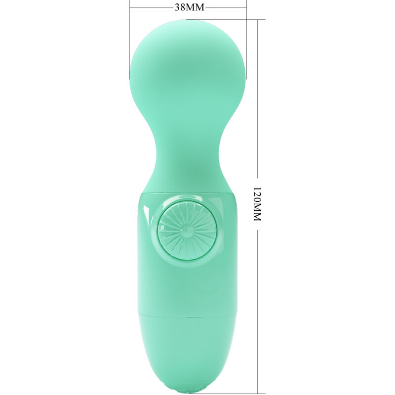 Experience the orgasmic magic of the Wonder Mini stick by Pr... Pretty Love - Little Cute Mini Massager - Green photo-6