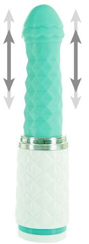 Introducing Feisty – Pillow Talk’s thrusting vibrator that k... Pillow Talk - Feisty Thrusting Vibrator - Teal photo-3