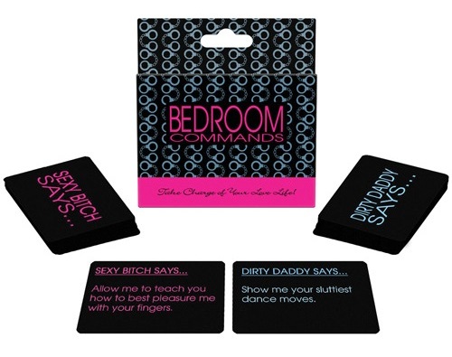 Take charge of your love life with the Bedroom Commands Card... Kheper Games - Bedroom Commands Card Game photo-2