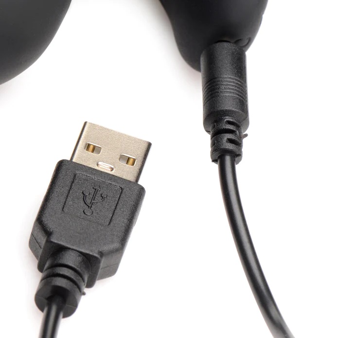 Add vibration to your tail! These interchangeable plugs are ... Tailz - Snap-On Vibro Anal Plug S - Black photo-4