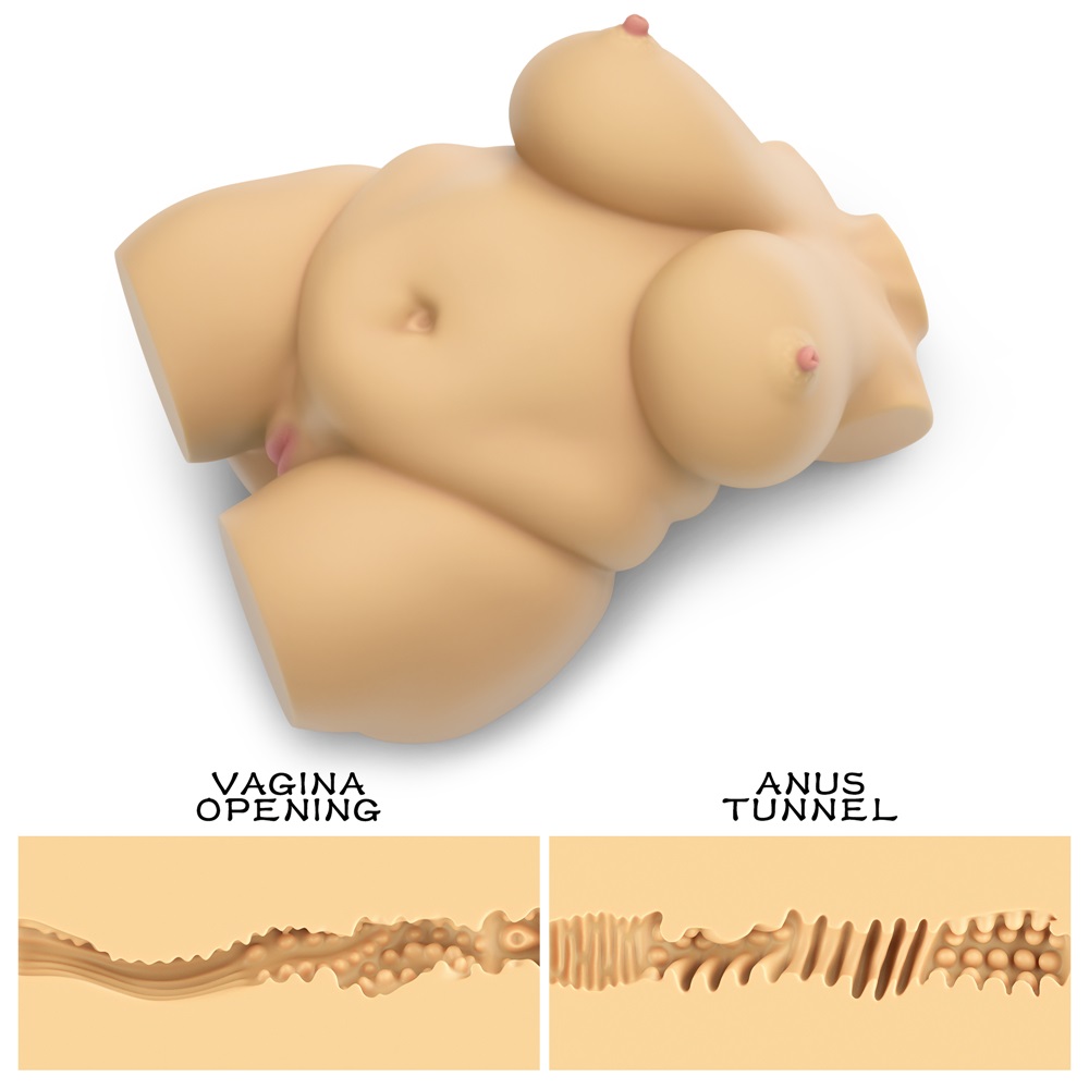 Focus on this chubby beauty for the most authentic experienc... Lovetoy - Streetgirl #7 Masturbator - Flesh photo-3