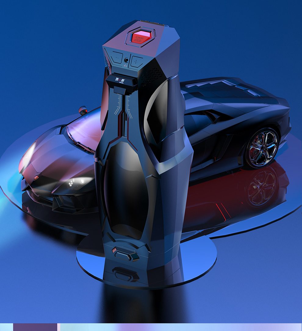 Lamborghini is the dream car of many men. Drywell is committ... Drywell - Lamborghini Auto Masturbator - Black photo-2