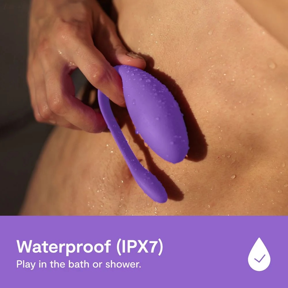 Jive Lite is your little secret - a discreet vibrating egg t... We-Vibe - Jive Lite - Purple photo-9