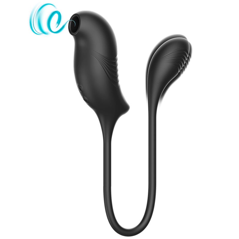 Your next solo adventure will be as sweet as cotton candy wi... Ibiza - Clit Sucker Stimulator - Black photo-4