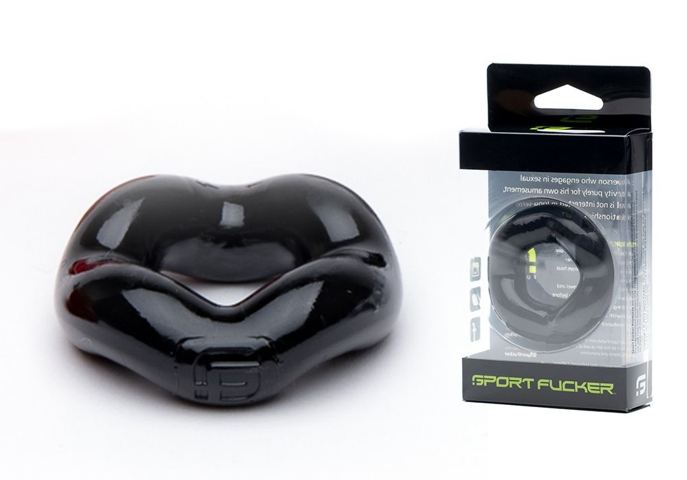 Designed to conform to the shape of your body, every curve o... Sport Fucker - Revolution Ring - Black photo-2