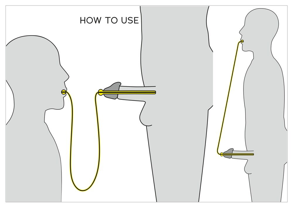 A golden shower directly from the source!
Hollow Piss to Mot... Penis Plug - Piss To Mouth Dilator photo-4