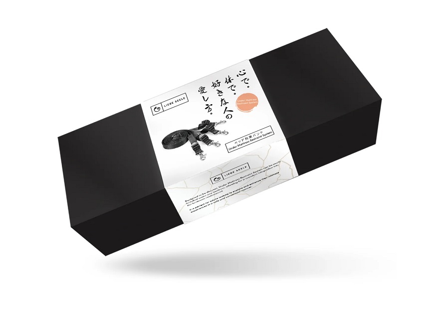 Under mattress restraint system with 4 clips, fully adjustab... Liebe Seele - Under Bed Restraint System - Silver photo-7