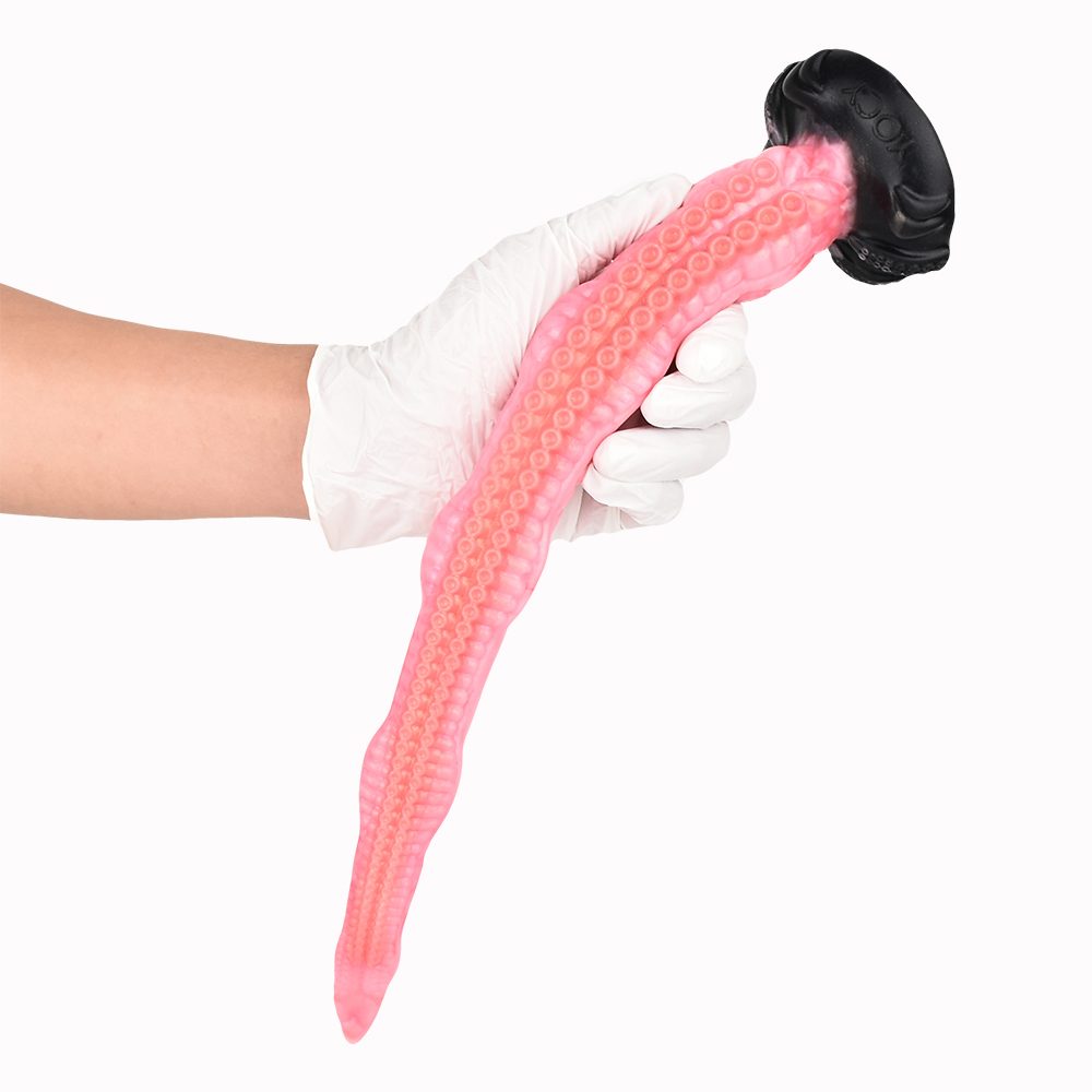 Material: silicone
Intotal L: 35cm
Insert L: 30cm
Diameter: ... FAAK - Lord Octopus Dildo M - Squidgy photo-5