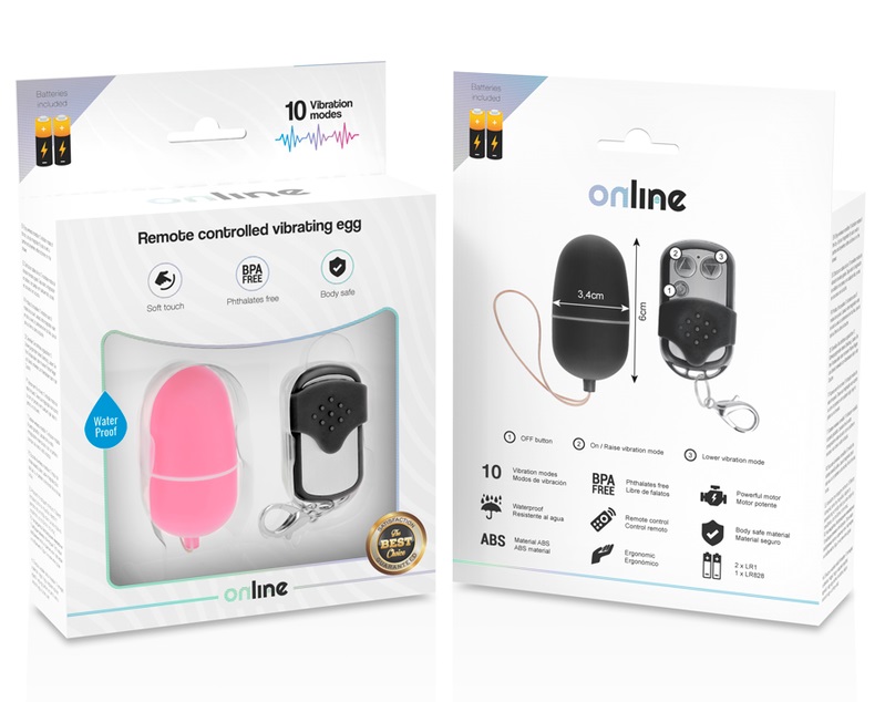 Are you tired of the monotony and looking for something to s... Online - Vibro Egg w Remote M - Pink photo-6