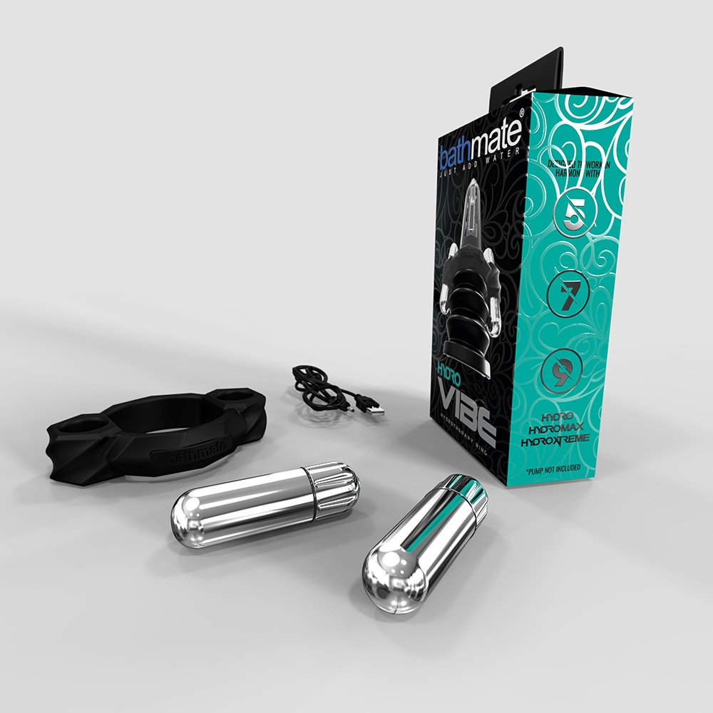 Add an all-new level of performance for your Bathmate Hydrop... Bathmate - Hydro Vibe Ring - Black photo-9