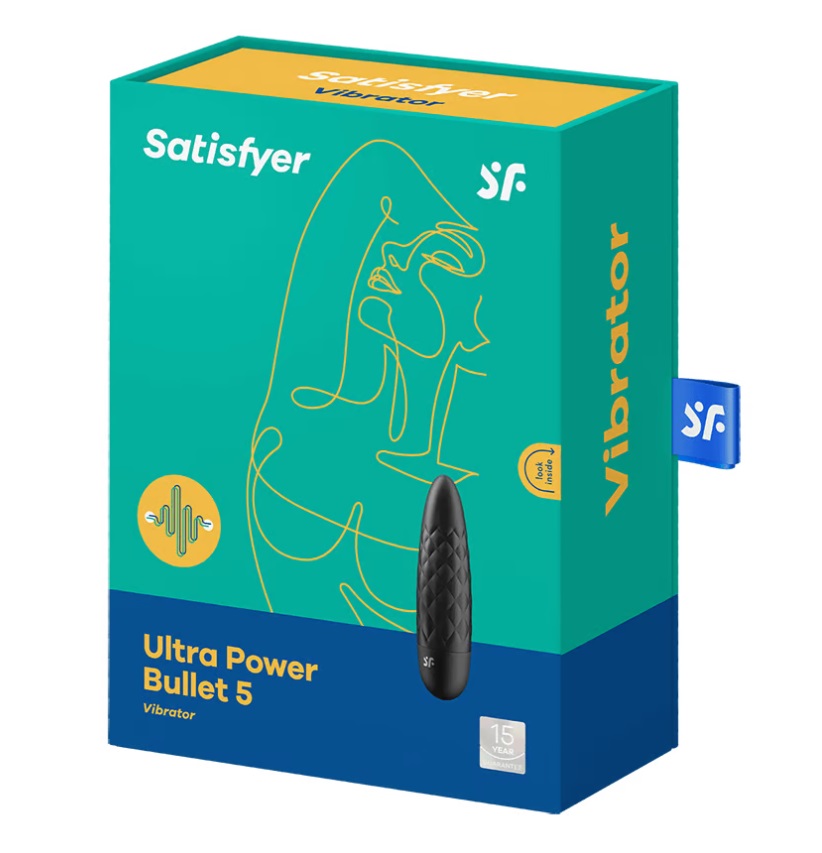 The Ultra Power Bullet 5 knows how to thoroughly pleasure yo... Satisfyer - Ultra Power Bullet 5 - Black photo-5