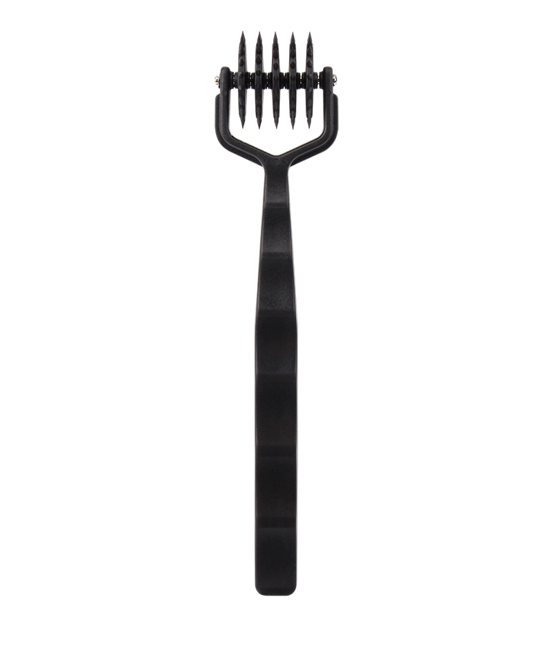 Stimulating Pinwheel With Sharp Rollers, Great In Combinatio... Chisa - Prickly Pinwheel 5 Row - Black photo-2
