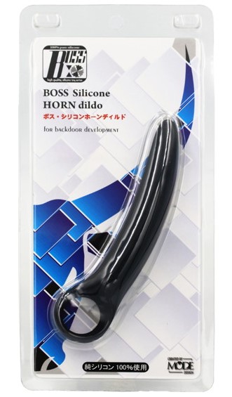 A new classic dildo for anal toys is now available from the ... Boss - Horn Dildo M - Black photo-4