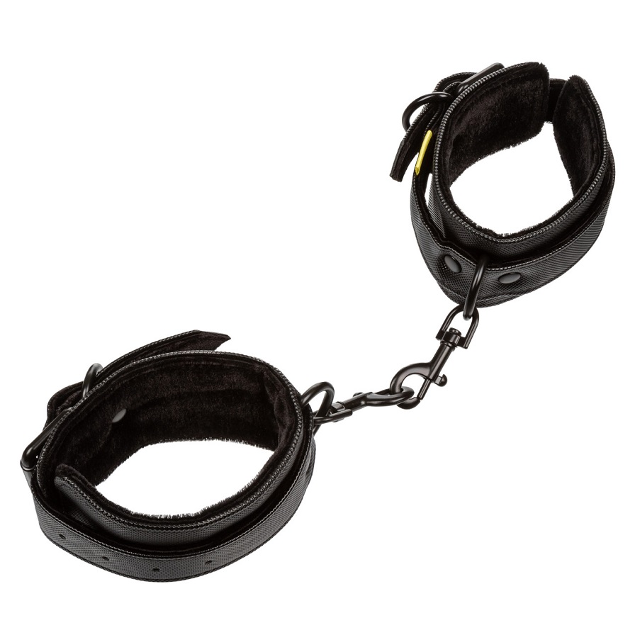 Just get on the bed and stay there in Boundless Wrist Cuffs.... CEN - Boundless Wrist Cuffs - Black photo-4