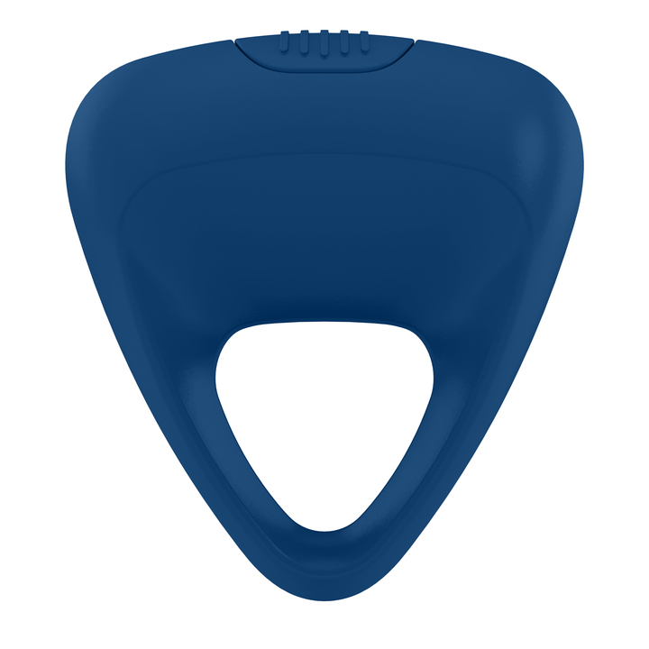 ovo B9 is made of 100% body safe silicone, with soft and... Ovo - B9 Vibro Ring - Blue photo-2